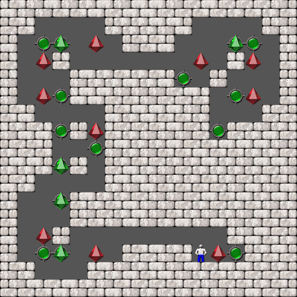 Сокобан Bugs509 collection уровень 369